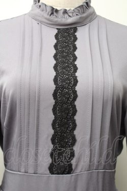 画像3: m petit by misako / AM＊レースティアードワンピース S グレー S-25-11-20-040-LO-OP-AS-ZS