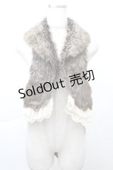 axes femme / ファーつけ襟  ブラウン S-25-11-21-001-AX-ZA-AS-ZS