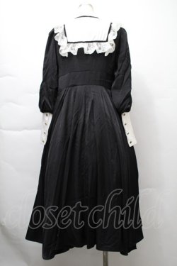 画像2: Hoshibako Works / ルーシーズクローゼット デイリーワンピース  黒ｘ白 S-25-11-21-051-LO-OP-HR-ZS