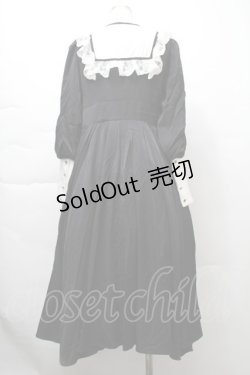 画像2: Hoshibako Works / ルーシーズクローゼット デイリーワンピース  黒ｘ白 S-25-11-21-051-LO-OP-HR-ZS