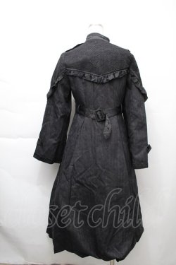 画像2: hoshibako / オースティンコートワンピース  黒 S-25-11-21-052-PU-OP-HR-ZS