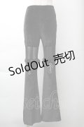 GOTH / ベロアパンツ  黒 S-25-11-21-054-GO-PA-AS-ZS
