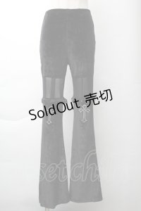GOTH / ベロアパンツ  黒 S-25-11-21-054-GO-PA-AS-ZS