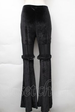 画像2: GOTH / ベロアパンツ  黒 S-25-11-21-054-GO-PA-AS-ZS