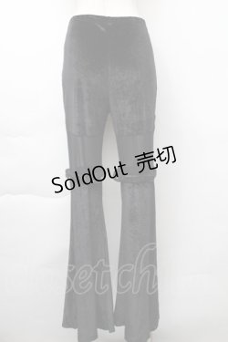 画像2: GOTH / ベロアパンツ  黒 S-25-11-21-054-GO-PA-AS-ZS
