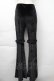画像2: GOTH / ベロアパンツ  黒 S-25-11-21-054-GO-PA-AS-ZS (2)