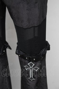 画像3: GOTH / ベロアパンツ  黒 S-25-11-21-054-GO-PA-AS-ZS
