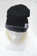 NieR Clothing / ニット帽＆ネッグウォーマーセット  黒 S-25-11-21-007-PU-AC-HR-ZS
