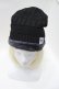 画像1: NieR Clothing / ニット帽＆ネッグウォーマーセット  黒 S-25-11-21-007-PU-AC-HR-ZS (1)