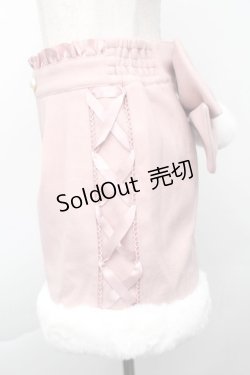 画像3: Secret Honey / 裾ファーキュロット  ピンク S-25-11-21-060-CA-PA-AS-ZS