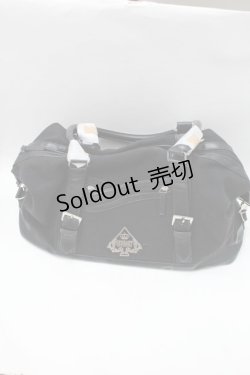 画像1: Deorart / スペードモチーフハンドバッグ  黒 S-25-11-21-009-PU-BG-HR-ZS