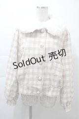 Ank Rouge / ショートコート  ベージュ S-25-11-21-013-CA-CO-AS-ZS