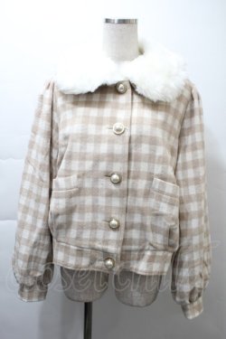 画像1: Ank Rouge / ショートコート  ベージュ S-25-11-21-013-CA-CO-AS-ZS