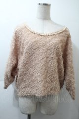 axes femme / パール付きニットソー   S-25-11-21-019-AX-TO-HR-ZS