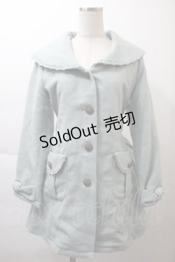 画像1: axes femme / 袖リボンデザインコート  サックス S-25-11-21-032-AX-CO-HR-ZS