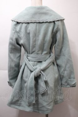 画像2: axes femme / 袖リボンデザインコート  サックス S-25-11-21-032-AX-CO-HR-ZS