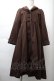 画像1: axes femme / クラシックロングコート  ブラウン S-25-11-21-033-AX-CO-AS-ZS (1)