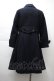 画像2: Jane Marple / COATLamb melton gored coat  紺 S-25-11-21-034-JM-CO-ET-ZS (2)