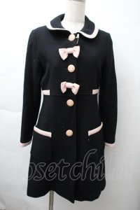 MILK / ロングコート  黒 S-25-11-21-035-ML-CO-AS-ZS