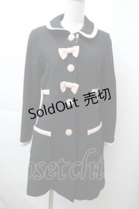 MILK / ロングコート  黒 S-25-11-21-035-ML-CO-AS-ZS