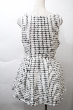 画像2: Dear My Love / ツイードジャンパースカート  オフ S-25-11-21-036-EL-OP-ET-ZS