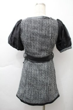 画像2: Bubbles / ポイントレザーリボンワンピース F チェック S-25-11-21-038-CA-OP-NS-ZS