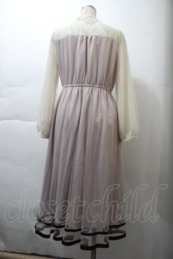 画像2: axes femme POETIQUE / チャイナボタンワンピース  ピンク S-25-11-21-042-AX-OP-HR-ZS