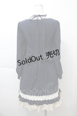 画像2: Favorite / コーデュロイワンピース  紺ｘオフ S-25-11-21-046-LO-OP-HR-ZS