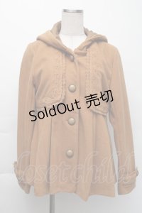 axes femme / フレアショートコート  ブラウン S-25-11-22-041-AX-CO-AS-ZS