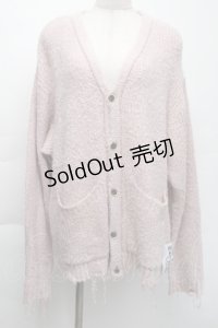 MILKBOY / モヘアカーディガン  ピンク S-25-11-22-043-MB-TO-AS-ZS