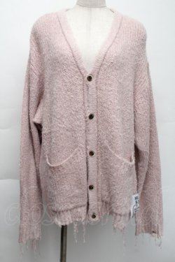 画像1: MILKBOY / モヘアカーディガン  ピンク S-25-11-22-043-MB-TO-AS-ZS