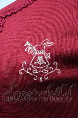 画像3: axes femme kawaii / 2023年福袋カーディガン  エンジ S-25-11-22-045-AX-TO-HR-ZS