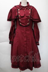 hoshibako / Eastern Journey 東方への旅路　コートワンピース  ワイン S-25-11-22-046-PU-OP-HR-ZS