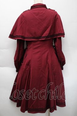 画像2: hoshibako / Eastern Journey 東方への旅路　コートワンピース  ワイン S-25-11-22-046-PU-OP-HR-ZS