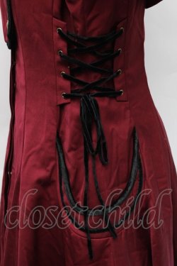 画像3: hoshibako / Eastern Journey 東方への旅路　コートワンピース  ワイン S-25-11-22-046-PU-OP-HR-ZS