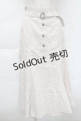 axes femme POETIQUE / コーデュロイマーメイドスカート  ベージュ S-25-11-22-054-AX-SK-HR-ZS