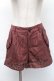 画像1: axes femme / チェックショートパンツ  レッド S-25-11-22-058-AX-PA-HR-ZS (1)