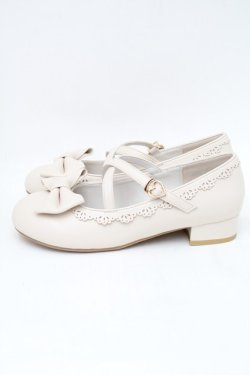 画像2: axes femme kawaii / クロスベルトリボンパンプス L キナリ S-25-11-22-014-AX-SH-AS-ZS