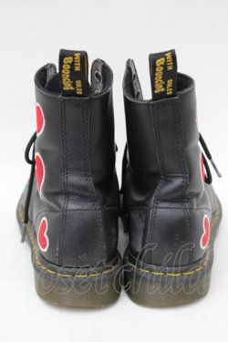 画像3: Dr.Martens （Getta Grip） / パスカル ハート 8ホールブーツ 23〜23.5 黒 S-25-11-22-015-PU-AC-HR-ZS