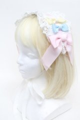 BABY,THE STARS SHINE BRIGHT / Le ruban d' ombre a trois couchesヘッドドレス  オフ S-25-11-22-016-BA-AC-AS-ZS