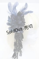 h.NAOTO / コサージュ  青 S-25-11-22-017-HN-ZA-HR-ZS