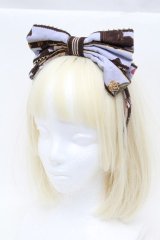 Angelic Pretty / Chocolate Rosetteカチューシャ  ラベンダー S-25-11-22-024-AP-AC-AS-ZS