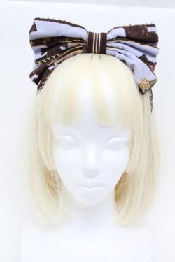 画像2: Angelic Pretty / Chocolate Rosetteカチューシャ  ラベンダー S-25-11-22-024-AP-AC-AS-ZS