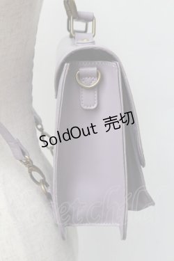 画像3: axes femme POETIQUE / 刺繍サッチェルバッグ  ラベンダー S-25-11-22-030-AX-BG-AS-ZS