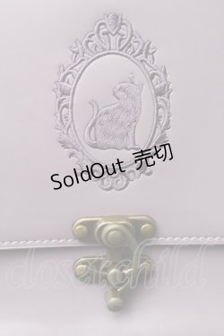 画像4: axes femme POETIQUE / 刺繍サッチェルバッグ  ラベンダー S-25-11-22-030-AX-BG-AS-ZS