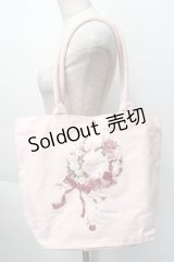 PINK HOUSE / ローズリースプリントバッグ  ピンク S-25-11-22-031-LO-BG-AS-ZS