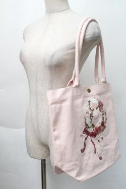画像2: PINK HOUSE / ローズリースプリントバッグ  ピンク S-25-11-22-031-LO-BG-AS-ZS