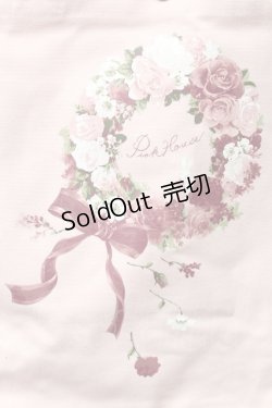 画像4: PINK HOUSE / ローズリースプリントバッグ  ピンク S-25-11-22-031-LO-BG-AS-ZS