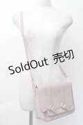 m petit by misako / スカラップショルダーバッグ  ピンク S-25-11-22-033-LO-BG-HR-ZS