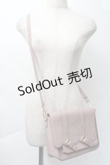 m petit by misako / スカラップショルダーバッグ  ピンク S-25-11-22-033-LO-BG-HR-ZS